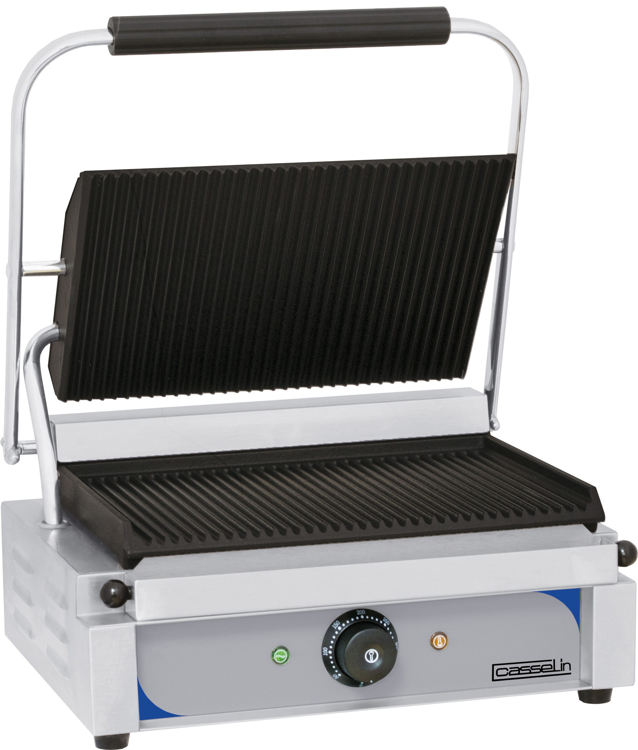 Grill panini plaques rainurée - rainurée