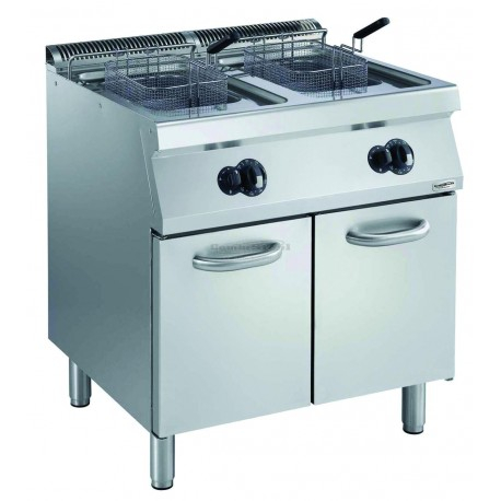 Friteuse À Gaz 700 Mm - 2 X 15 Litres - 28 KW - Combisteel
