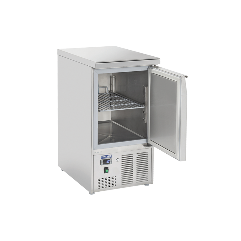 Table Réfrigérée Positive Couvercle Inox 215 L - 1 Porte GN 1/1 - Cool Head
