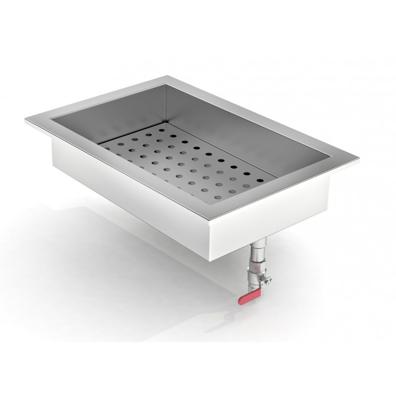 Bac à Glace Pilée Intégré 1/1GN - Combisteel