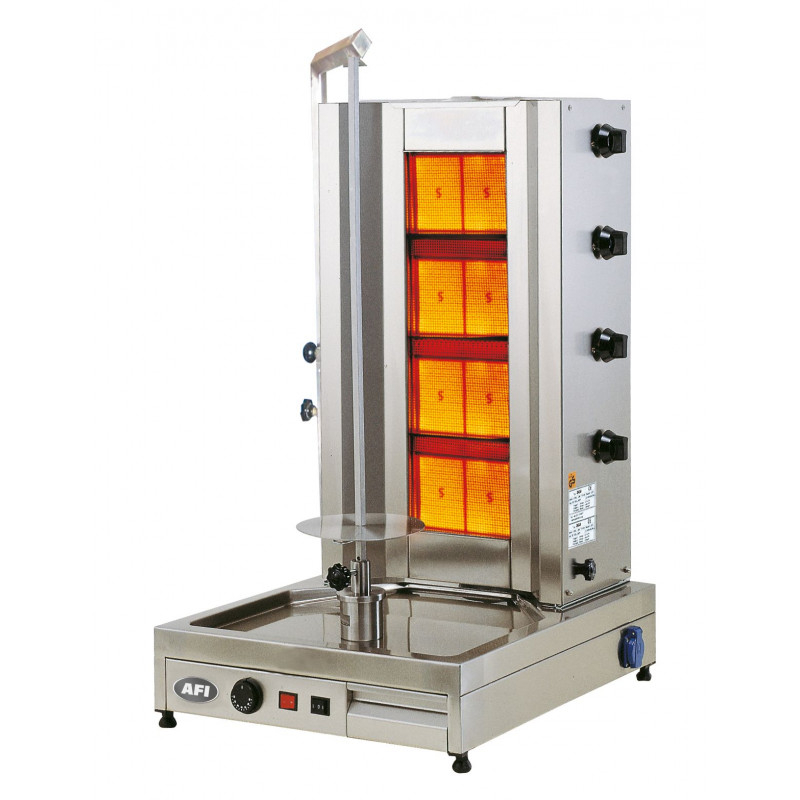 Döner Grill Gaz Capacité 90 Kg - AFI Collin Lucy